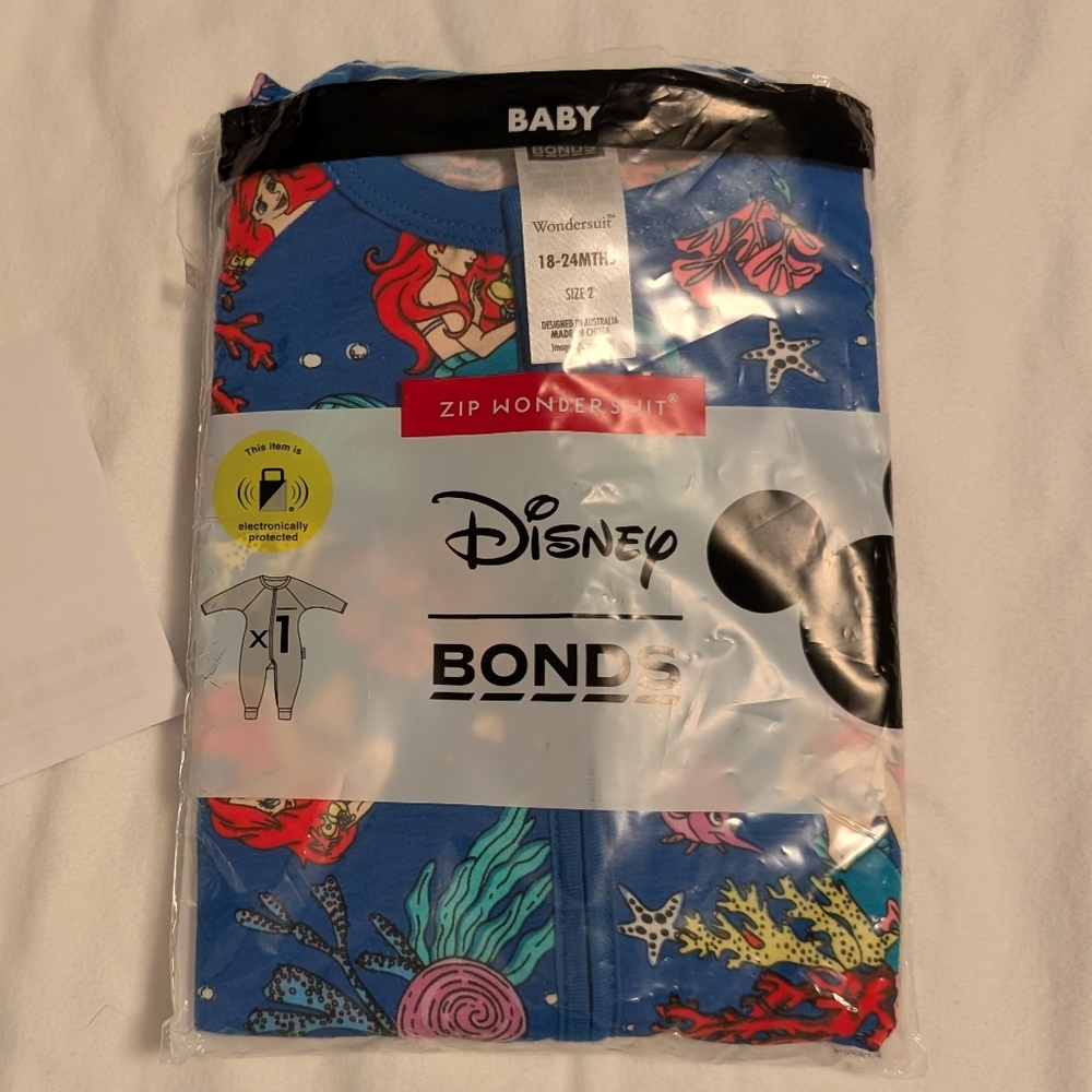 Bonds Little Mermaid Ariel Wondersuit Zippy